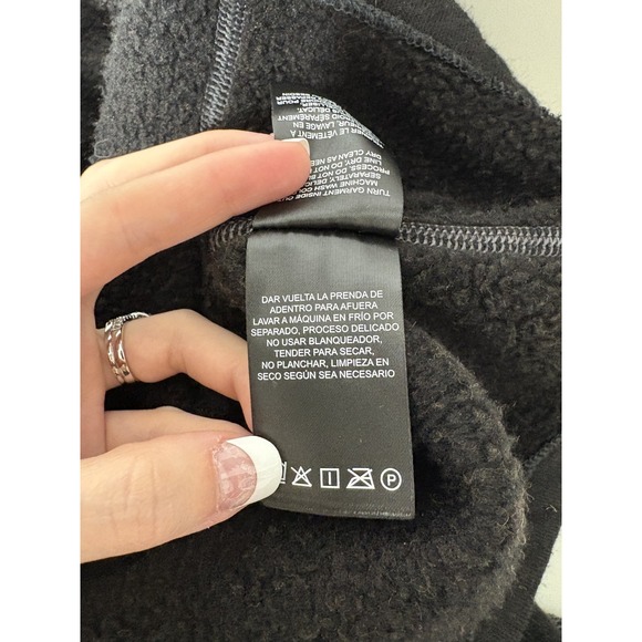 Kuhl Pullover Mens Large Black Revel 1/4 Quarter Zip Fleece Sweater 3007 - Picture 9 of 10